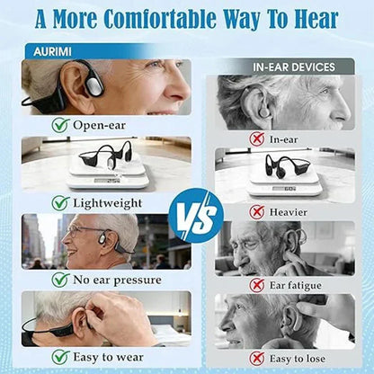 🌎Ends Today: 83% OFF!⏰🏆GluCent® Bone Conduction Smart Hearing Headphones （Mayo Clinic Recommended）