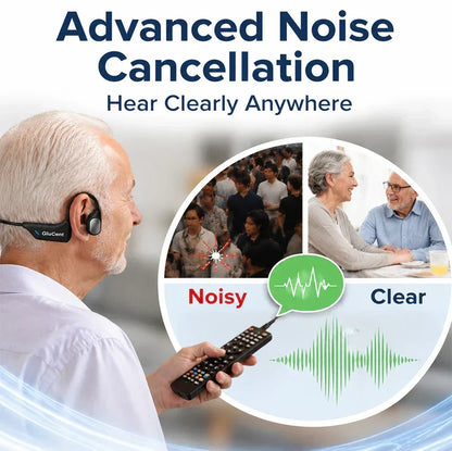 🌎Ends Today: 83% OFF!⏰🏆GluCent® Bone Conduction Smart Hearing Headphones （Mayo Clinic Recommended）