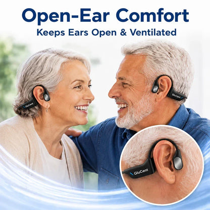 🌎Ends Today: 83% OFF!⏰🏆GluCent® Bone Conduction Smart Hearing Headphones （Mayo Clinic Recommended）