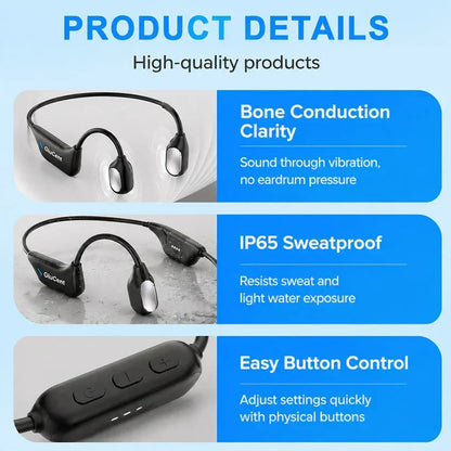 🌎Ends Today: 83% OFF!⏰🏆GluCent® Bone Conduction Smart Hearing Headphones （Mayo Clinic Recommended）