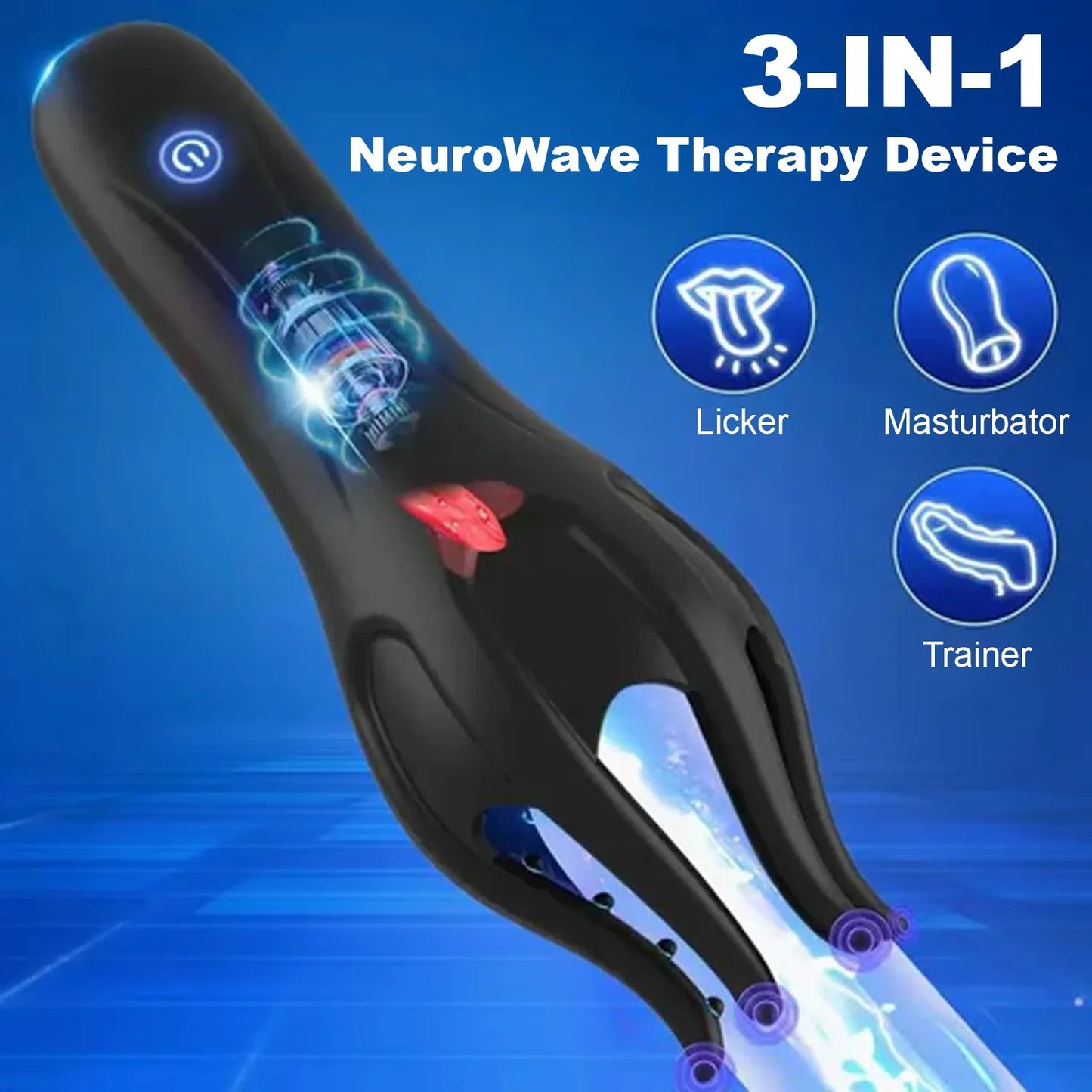 2026 Upgraded Pryxo™ 3in1 NeuroWave Therapy Device