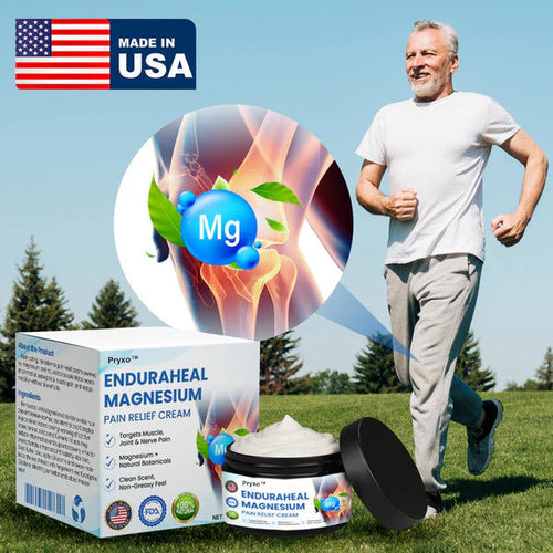 Pryxo™ EnduraHeal Magnesium Pain Relief Cream (Treats Arthritis, Neuropathy, Rheumatism, Sports Injuries & More)