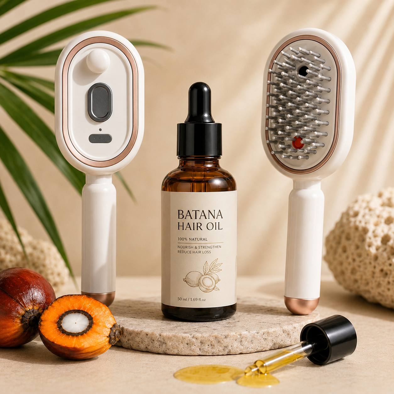 Electric Spray Hair Brush