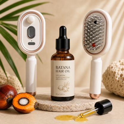 Electric Spray Hair Brush