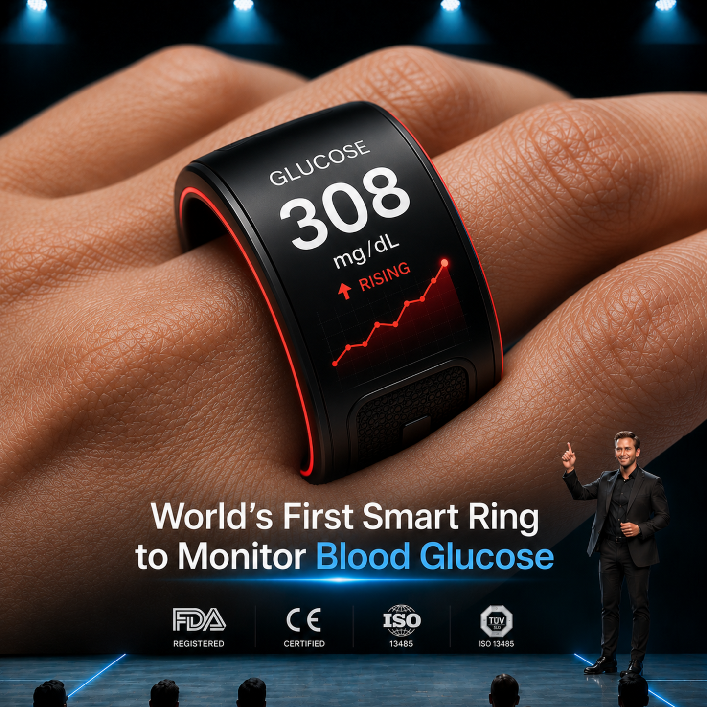 🎉 80% OFF Launch Offer🏆Pryxo™ G1 Non-Invasive Smart Ring