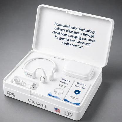 🌎Ends Today: 83% OFF!⏰🏆GluCent® Bone Conduction Smart Hearing Headphones （Mayo Clinic Recommended）