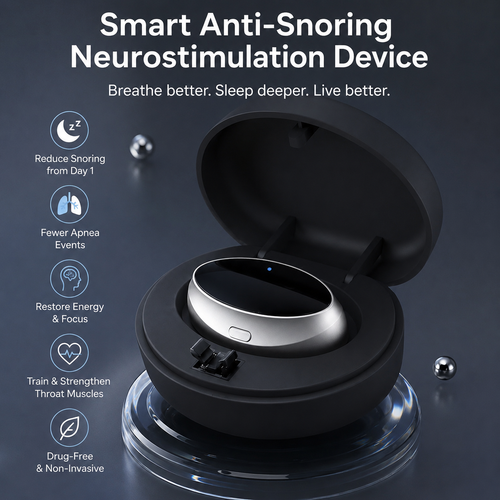 Pryxo™ —Intelligent Pulse Anti-Snoring Device