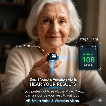 🎉 80% OFF Launch Offer🏆Pryxo™ G1 Non-Invasive Smart Ring