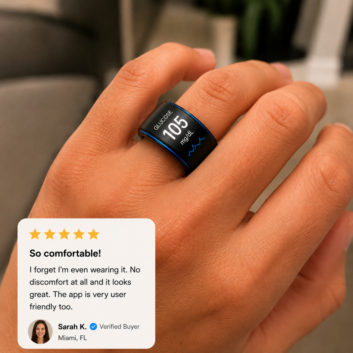🎉 80% OFF Launch Offer🏆Pryxo™ G1 Non-Invasive Smart Ring