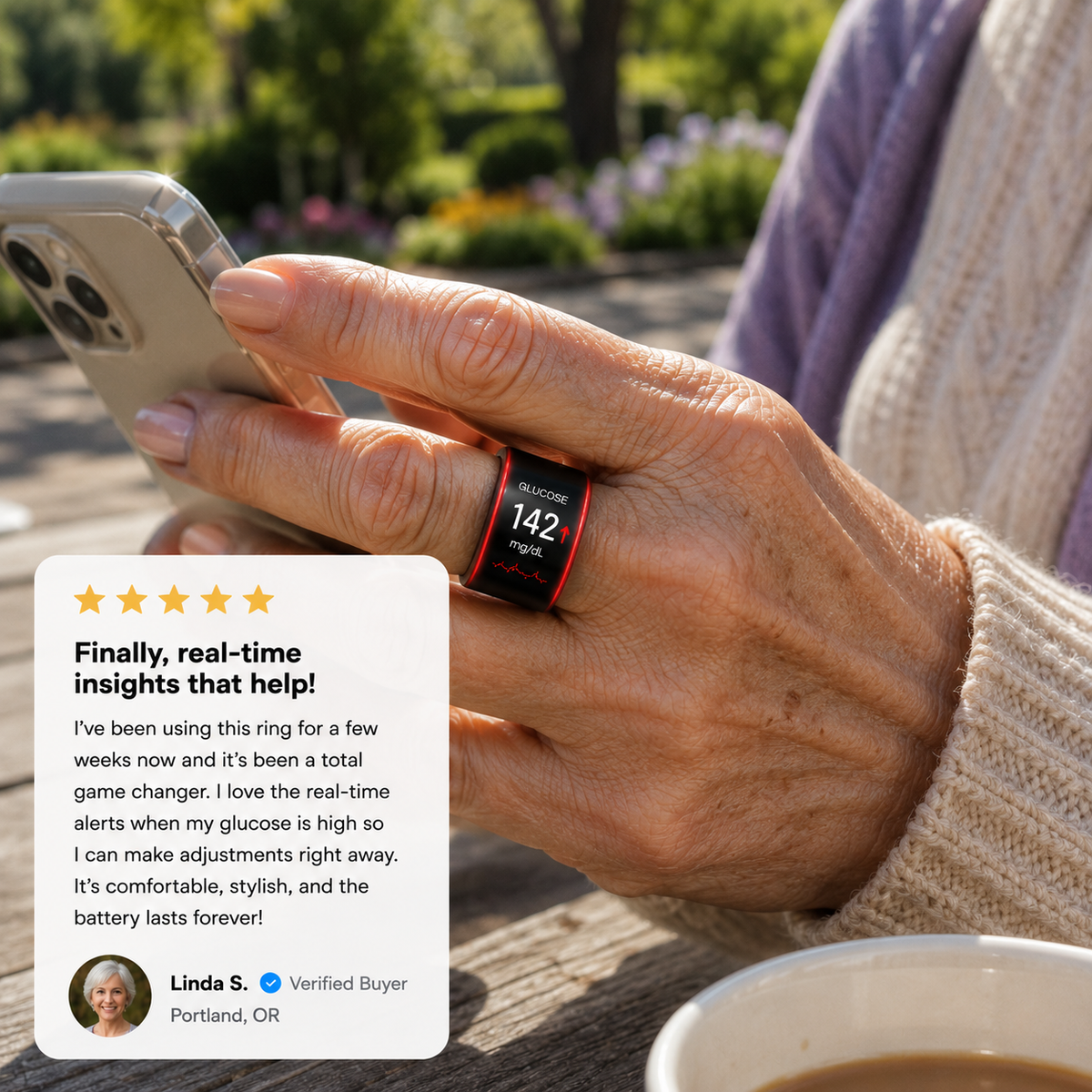 🎉 80% OFF Launch Offer🏆Pryxo™ G1 Non-Invasive Smart Ring