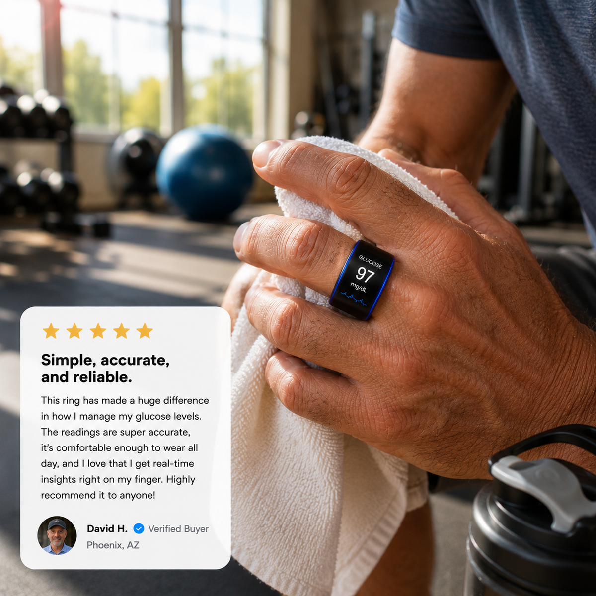 🎉 80% OFF Launch Offer🏆Pryxo™ G1 Non-Invasive Smart Ring
