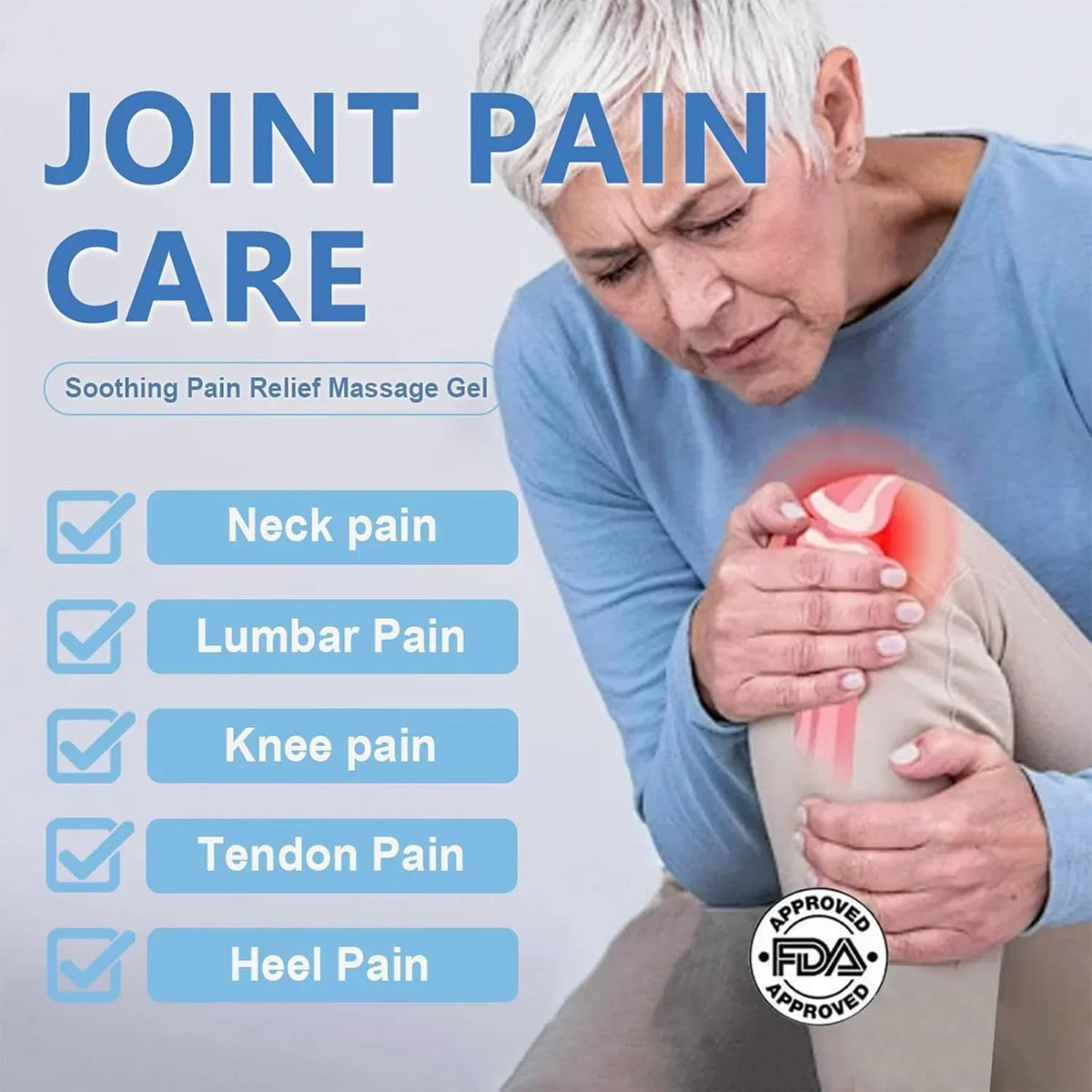 🔥Instant Pain Relief🔥NESLEMY® Joint Relief Gel – Natural Herbal Ointment Wellness