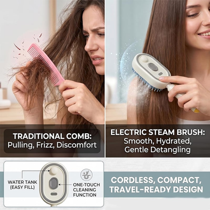 Electric Spray Hair Brush